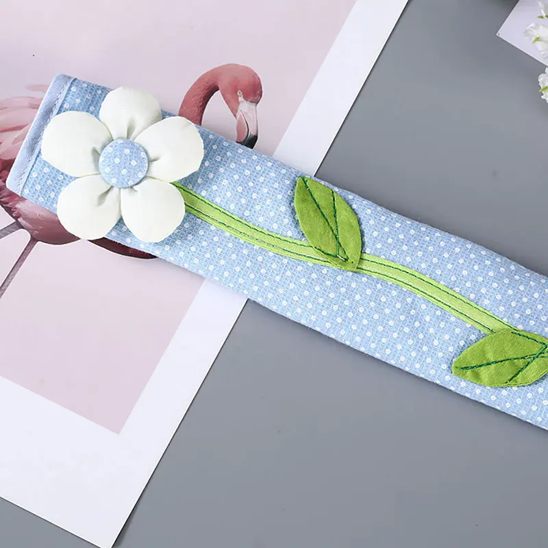 Cloth Handle Cover Door Fridge Knob Cover Cotton Refrigerator Handle Gloves For Home Decations