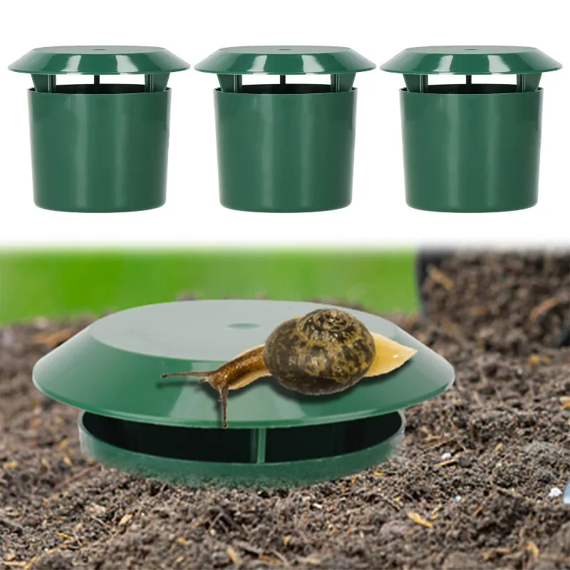Snail Cage Slug House Snail Trap Catcher Animal Pest Repeller Garden Farm Protector Eco-friendly Gardening Accessories 10/1x