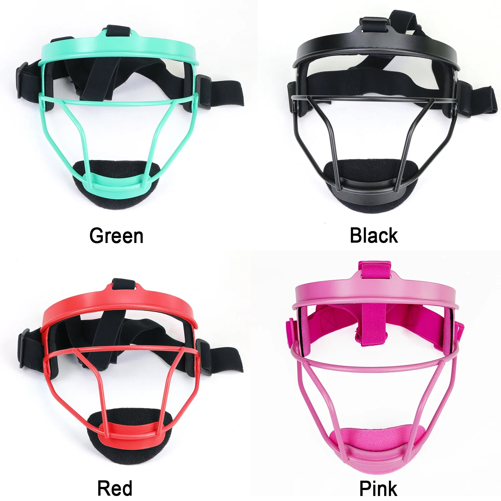Defense Softball Fielders Mask Softball Visor Face Mask Baseball Lightweight Protective Sport Equipment For Adluts&Youth
