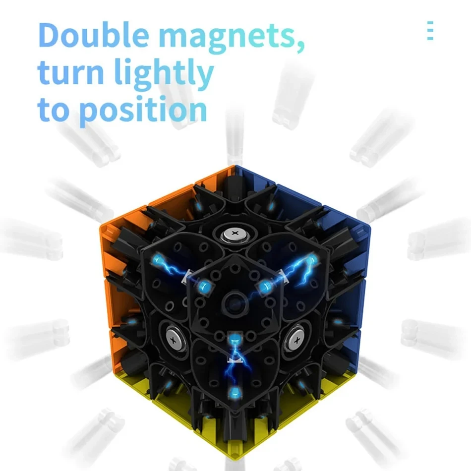 Diansheng Solar S3M Solar Plus Magnetic Speed Cube 3x3x3 Magic