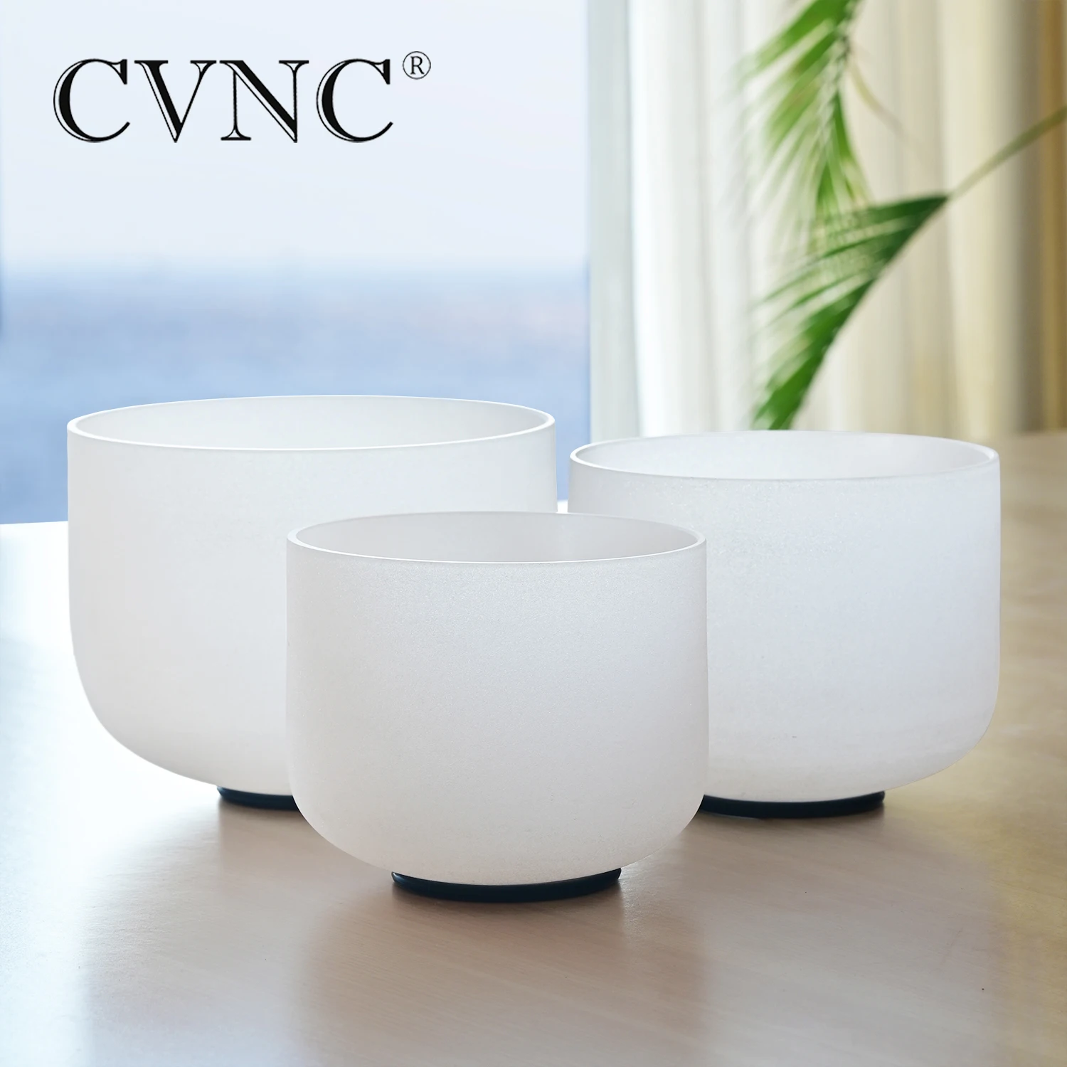 CVNC 8インチ、10インチ、12インチのフロストクォーツクリスタル