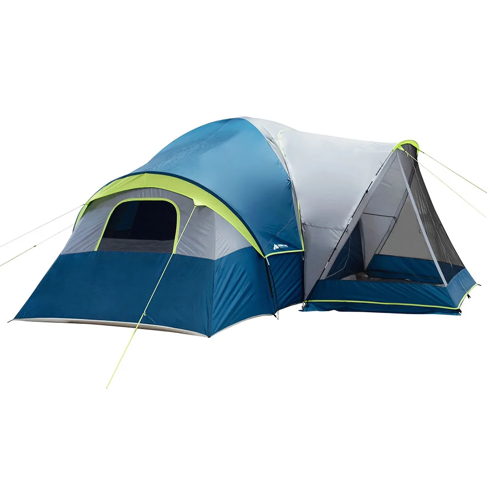 Tenda da campeggio per famiglie da 10 persone, 3 camere e tende per veranda  con schermo campeggio all'aperto impermeabile escursionismo tenda per feste  di sopravvivenza zaino in spalla _ - AliExpress Mobile