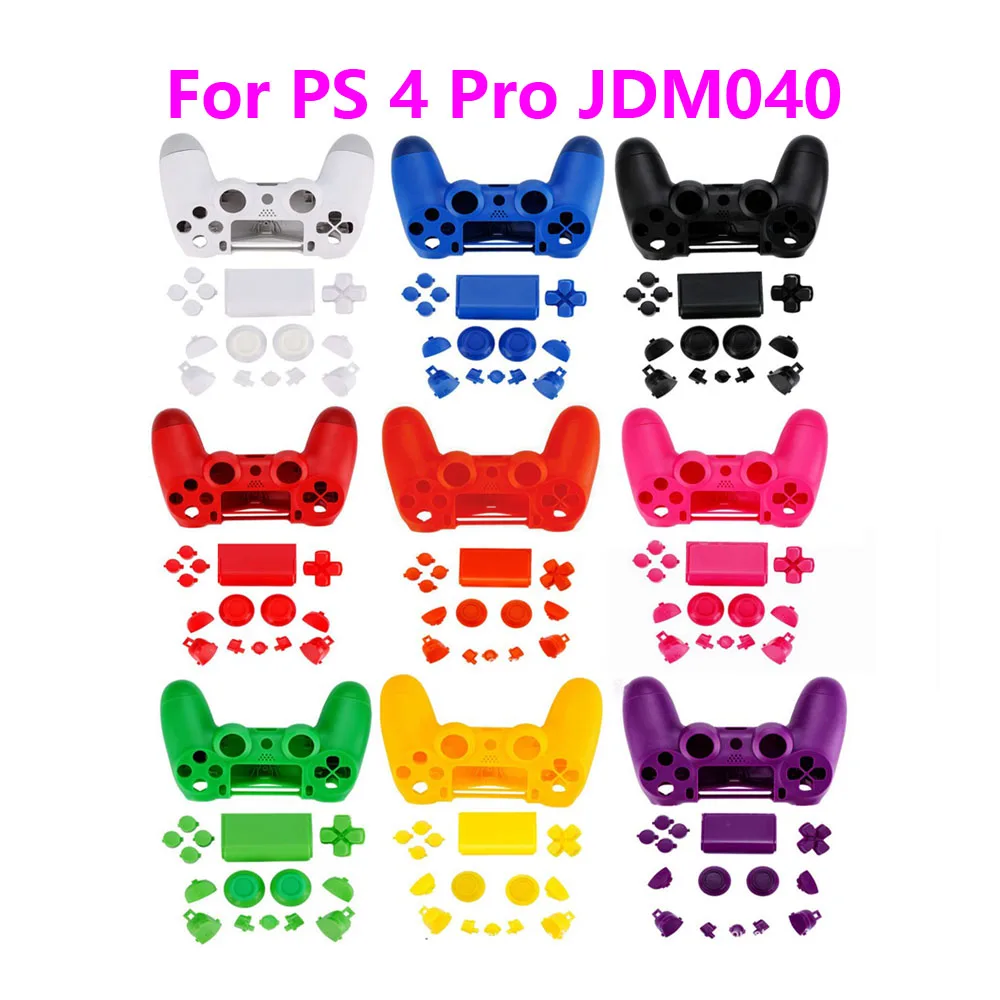 

5set Controller Replacement Shell For Playstation 4 Pro For PS 4 Pro JDM-040 JDS-040 Handle Replace Case Gamepad Housing