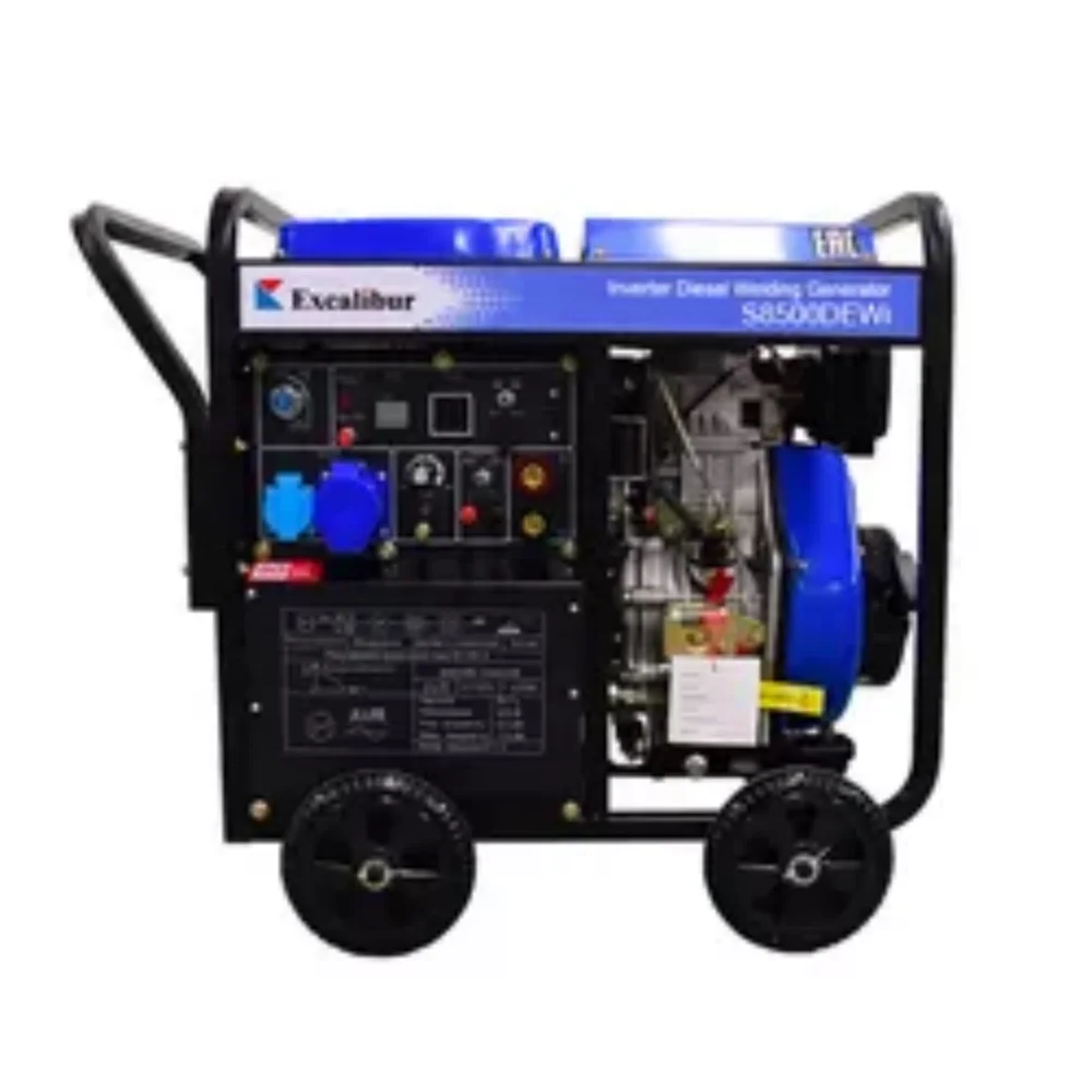 

Excalibur 5Kva 12V Portable Motor Generator Welding Machine Dual-use Welder Machine