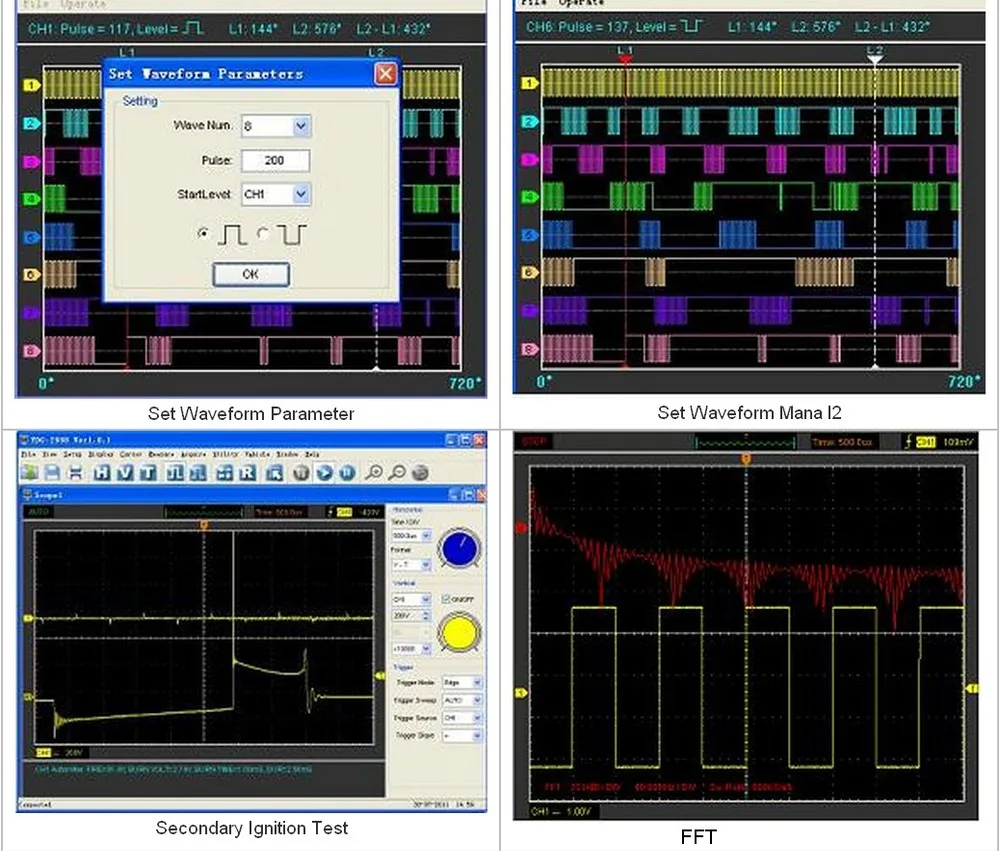 Hantek 1008B Automotive Oscilloscope | 8-Channel Diagnostic DAQ Card & Programmable Signal Generator detail image 7