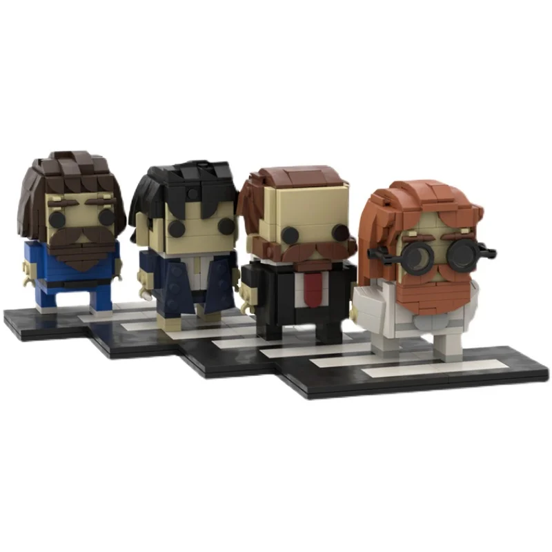 

MOC building block assembly toy set Brickheadz band puzzle building block model gift