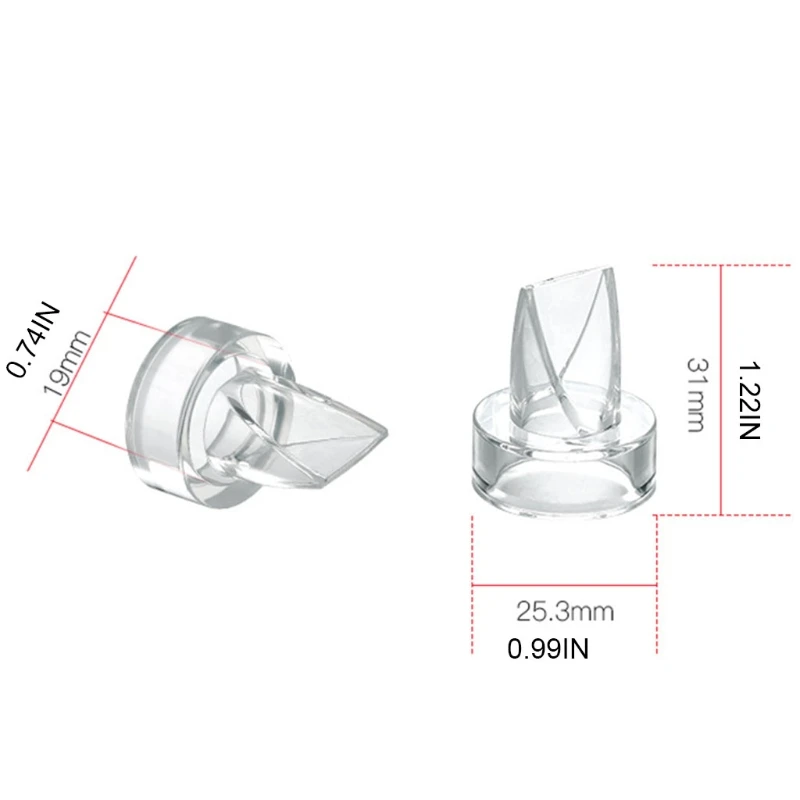 10Pc/1Pc Reliable Silicone Duckbill Valves Convenient Pump Replaced for Breast Pump Attachments Ensures Hygienic Milk Collection 6