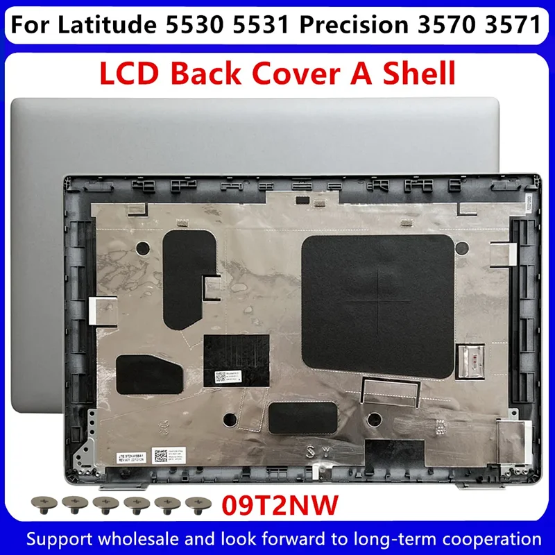 para Dell Latitude 5530 E5530 5531 Pricision 3570 3571 Lcd Tampa Traseira 09t2nw 9t2nw Case Inferior d Escudo 0vkcx6 Novo - Imagem 4