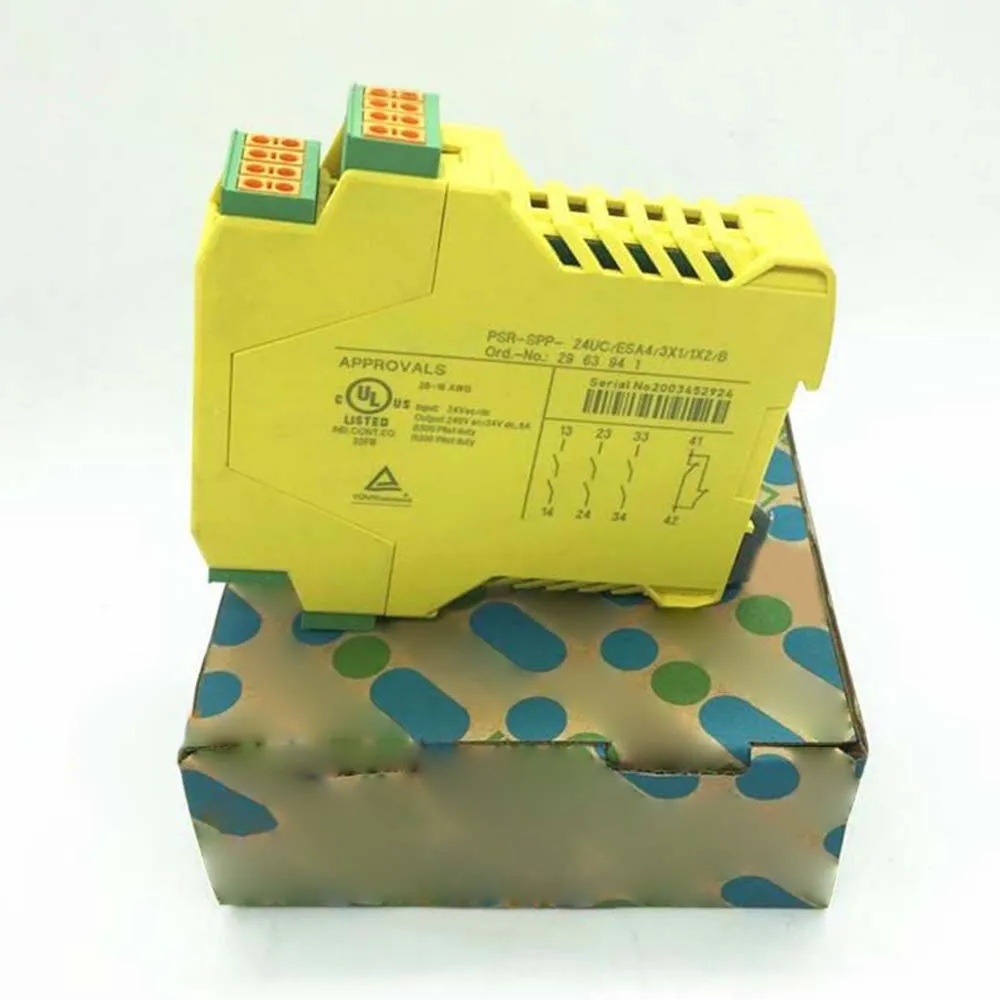 

New for Phoenix Contact PSR-SPP- 24UC/ESA4/3X1/1X2/B 2963941 Safety Relay Module in Box