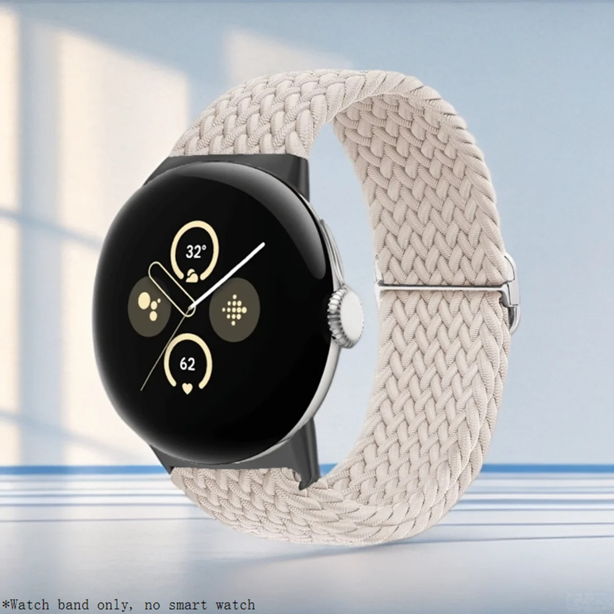 Premium Nylon Stretch Bands for Smartwatch - Universal Sport Straps for All Genders