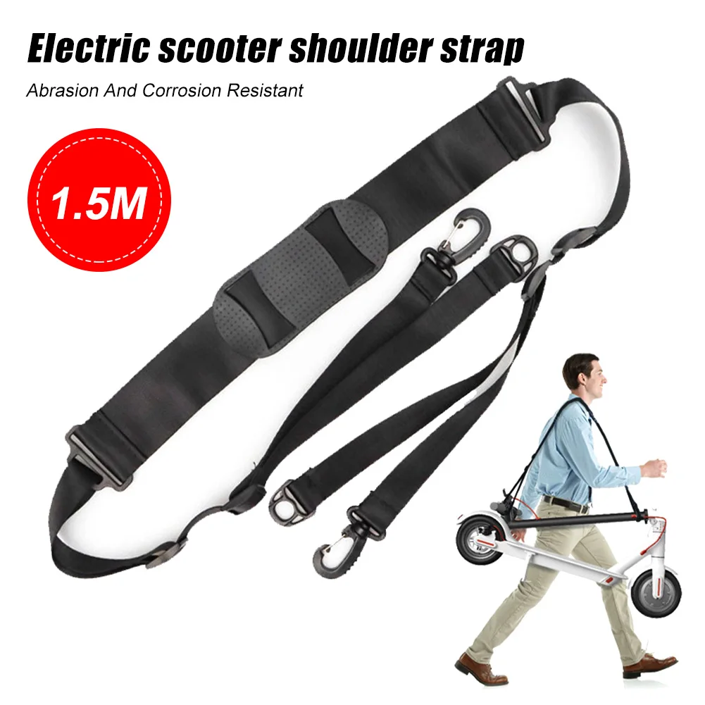 

1.5M Portable Shoulder Strap Handle Children's Bicycle Balance Car Cart Trolley Sliding Scooter for Xiaomi Balance Scooter