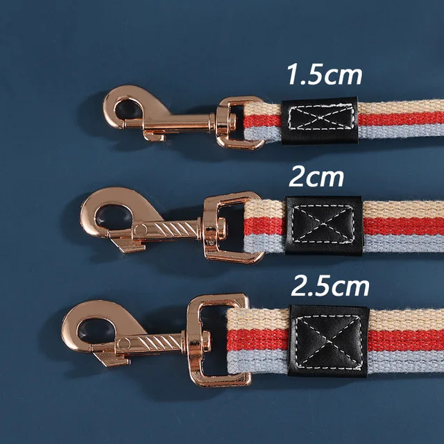 2m Long Dog Training Leash Pet Lead Non-Slip Rubber Nylon Training Walking Rope Work Dog Leashes For Small Medium Large Big Dogs 4