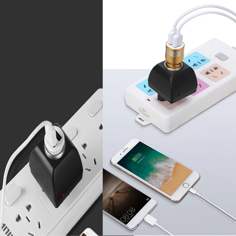 Car Cigarette Lighter Adapter AC 220V To DC 12V EU/UK Plug for Car Electronic Devices Auto Converter Car Accessory