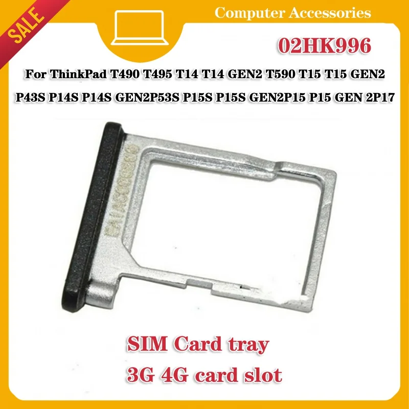 Per Lenovo Thinkpad T490 T495 T14 T14 Gen2 T590 T15 T15 Gen2 Vassoio Per Sim Card 3G 4G Wwan Slot Per Schede Vassoio Per Porta Di Rete 02 Hk996