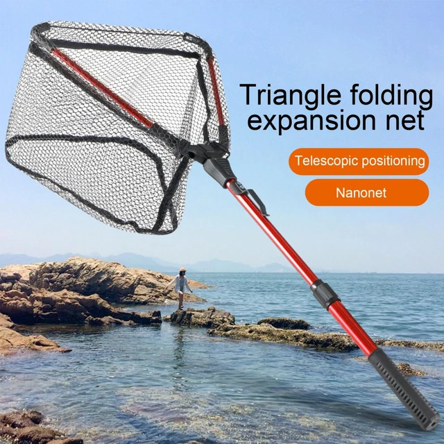 Fishing Net Foldable Lightweight Fishing Mesh Net Quick-drying Durable  Portable Fishnet for Outdoor Camping