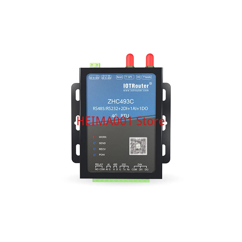 4G Mqtt Rtu Telecomando Dtu Analog Data Collection Modulo Iot Cat1 Alibaba Cloud Zhc493C