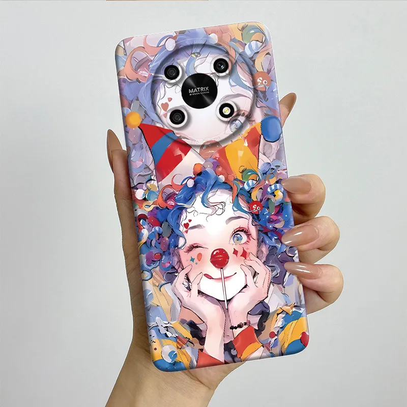 Sweet Painted Soft Silicone Phone Case - Cute Printed Design Cover