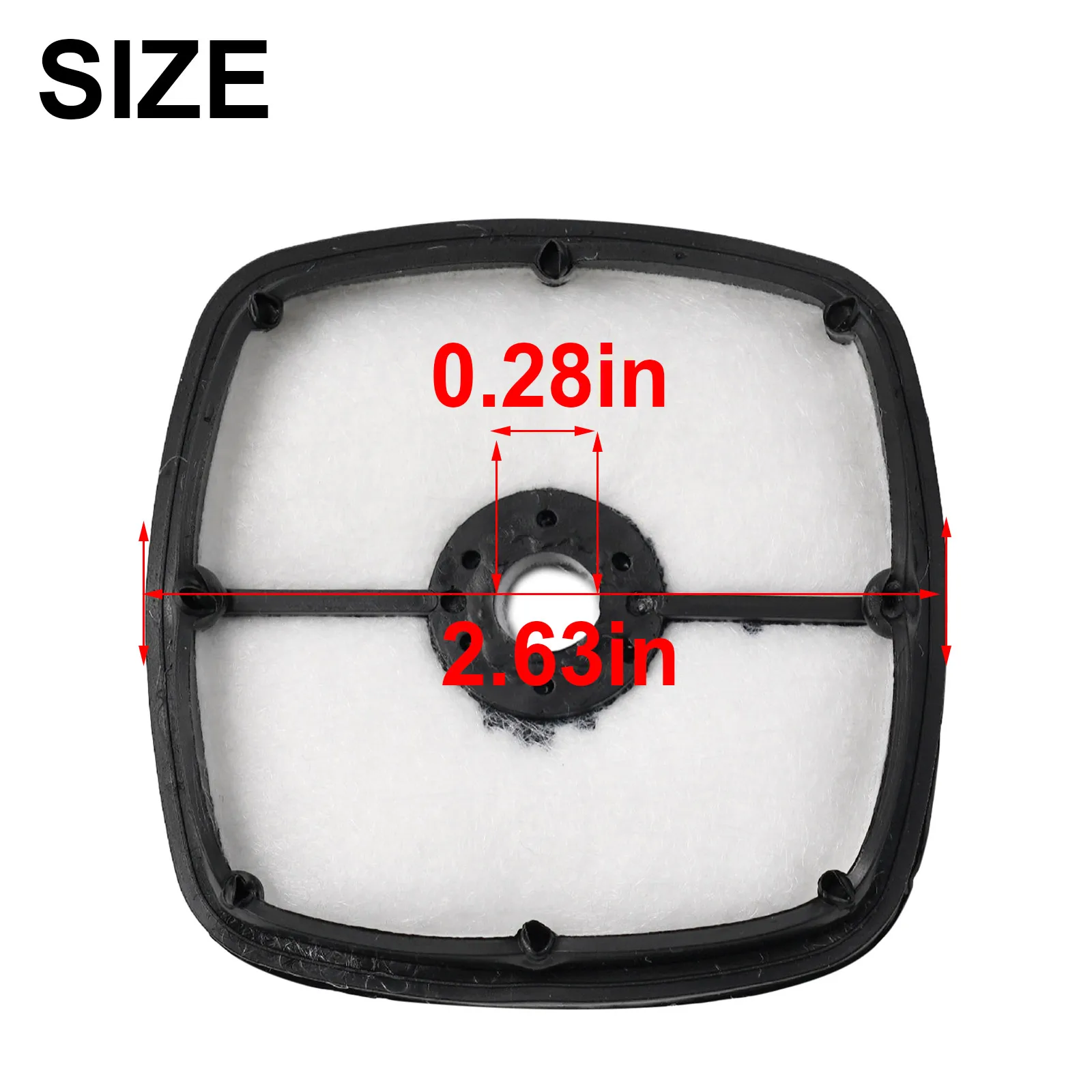 

New Air Filter Filter String Trimmer Parts Trimmer Blower Filtration HC150 Maximum Airflow Outdoor Power Equipment
