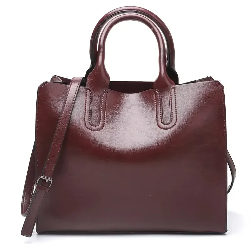 DARLING HANDBAG 25 IN RUSSET BROWN SOFT GRAIN LAMBSKIN main image 1