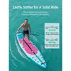 126 Paddle Board, 550LB Capacity Touring Inflatable Paddle Board with Complete SUP Accessoriesamp Kick Pad, Stable Stand up Pad