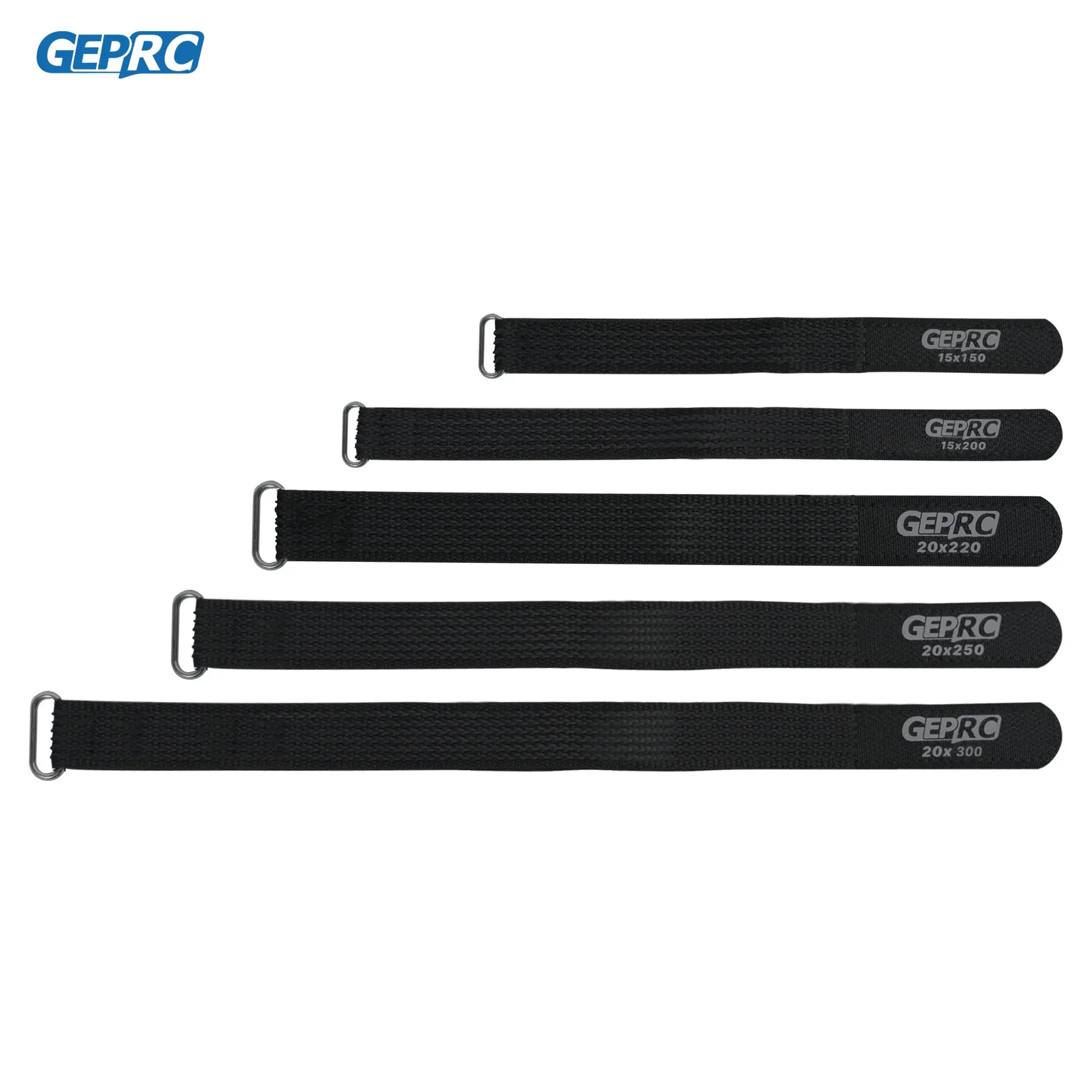 GEPRC Sticker Tape Nylon Lipo Battery Strap Belt Reusable Cable Tie Wrap for FPV RC Battery Battery Straps Ties Fixing Tools thumbnail 2