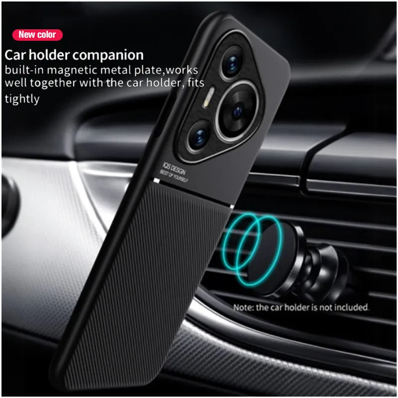 Ανθεκτική αντιολισθητική θήκη για Huawei Pura 70 Ultra P70 Pro Κάλυμμα Μαγνητική βάση αναρρόφησης αυτοκινήτου Coque Fundas Capa_voghion.com