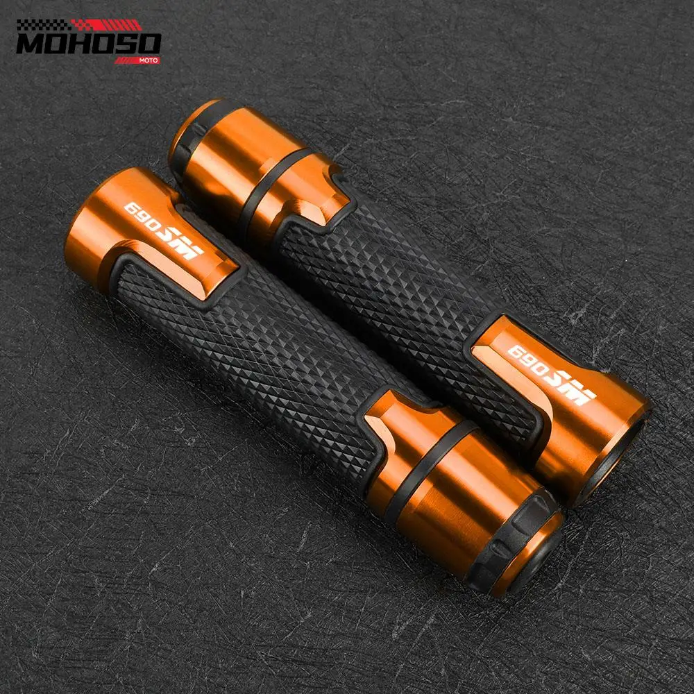 

For 690DUKE/SMC/SMCR DUKE690 690SMC 690SMCR SMC-R 690 SMC/SMCR Motorcycle 7/8"22mm Anti-Slip Handlebar Grips Ends Hand Bar Plug