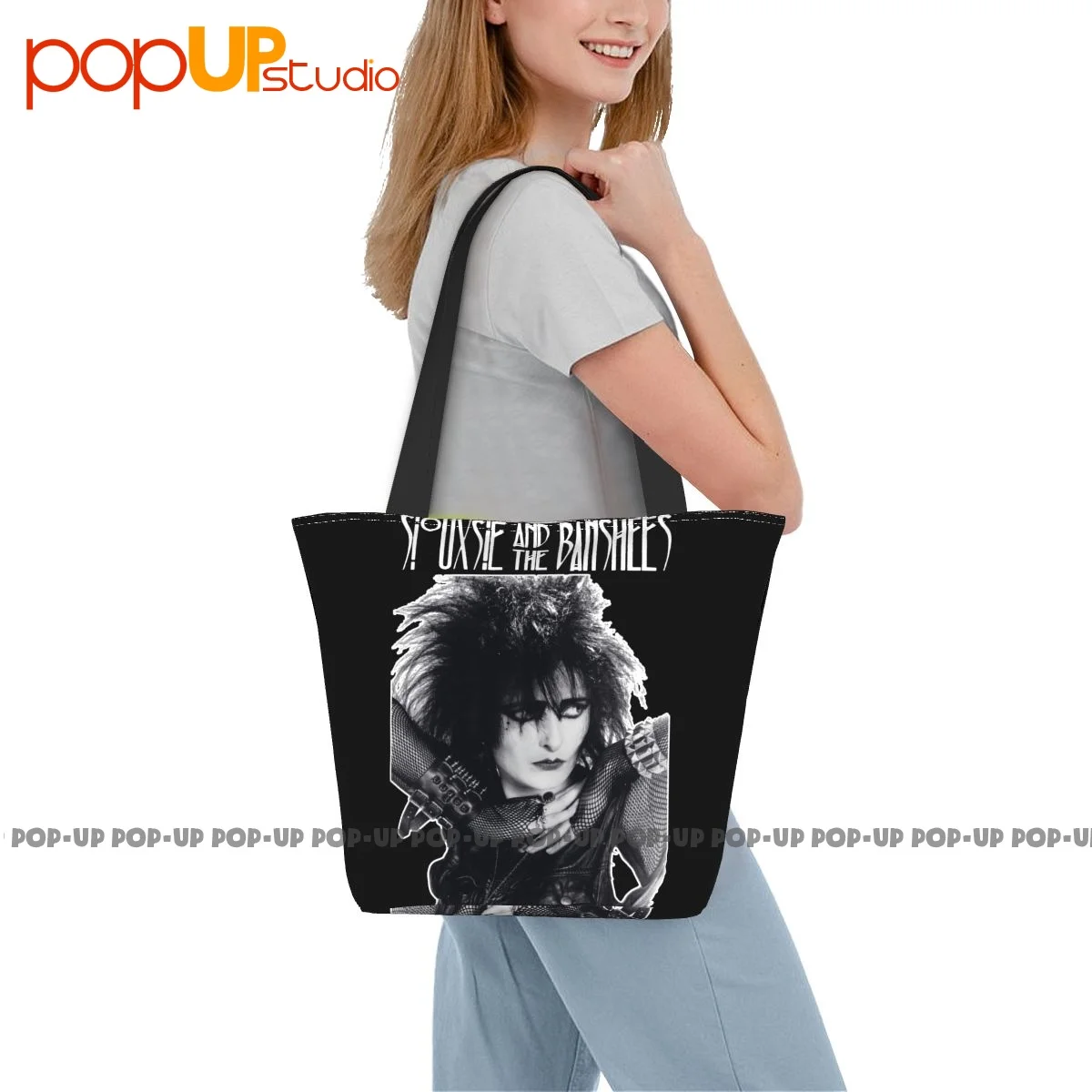 Siouxsie And The Banshees Susan Janet Ballion Retro Handbags Lunch Bag Shopping Bag Large Capacity