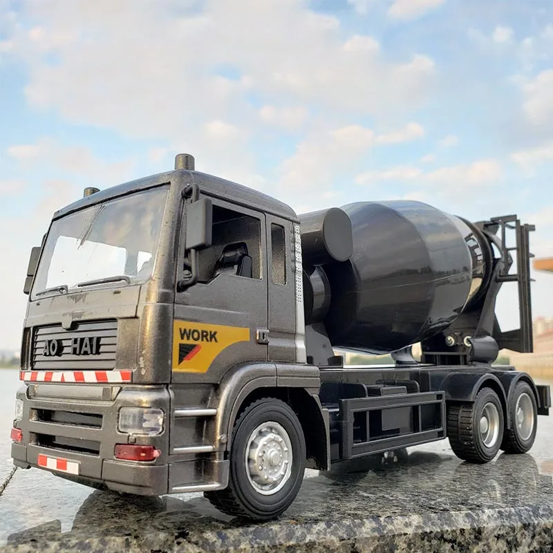 Children Alloy 8CH Rc Engineering Vehicle Steering Wheel Remote Control Dump Truck Crane Mixer Excavator Lift Truck Outdoor Toy rc cars rc trucks rc construction toy