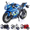 1/12 SUZUKI GSX-R1000RR L7 Toy Motorcycle RMZ City Diecast Metal Model 1:12 Racing Sport Miniature Collection Gift For Boy Kid 1
