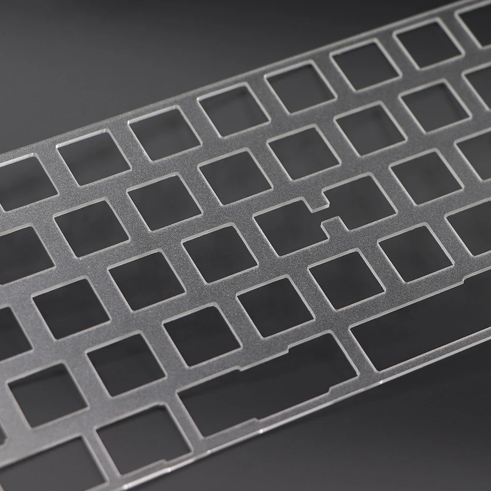 Placa de Posicionamento do Policarbonato para o Teclado Mecânico Deslocamento Esquerdo 60 64 Gh60 2x 2.25x 60 Faça Você Mesmo Dz60 Xd60 Xd64 - Imagem 6