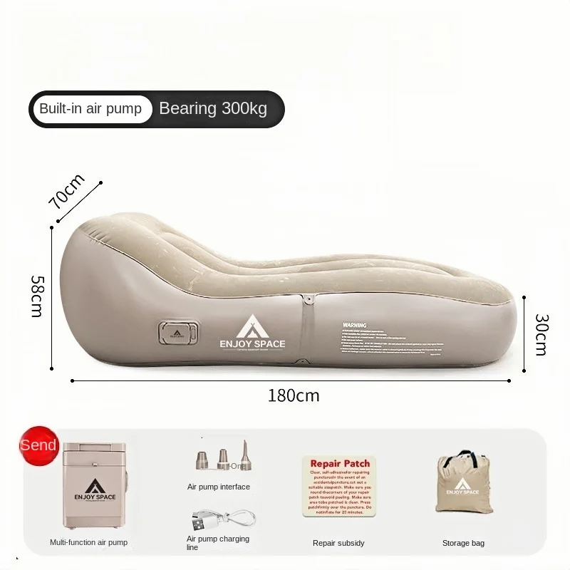 Outdoor Leisure Self Inflating Sofa Lounge Chair Portable With Electric Air Pump Foldable Waterproof Design for Home/Camping outdoor sofa set