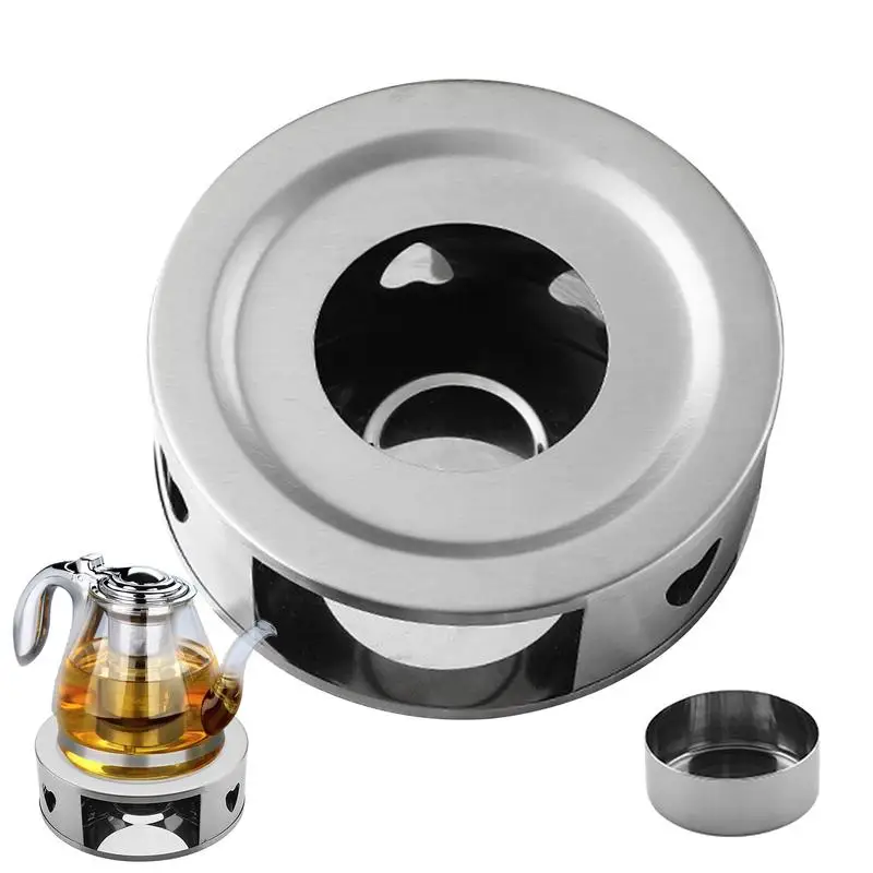 할로우 아웃 라운드 티팟 워머, 다기능 차 워머 스탠드, 캔들 베이스, 티팟 히터 스토브, 야외 가정 주방용 Best5 할로우 아웃 라운드 티팟 워머, 다기능 차 워머 스탠드, 캔들 베이스, 티팟 히터 스토브, 야외 가정 주방용 Best5