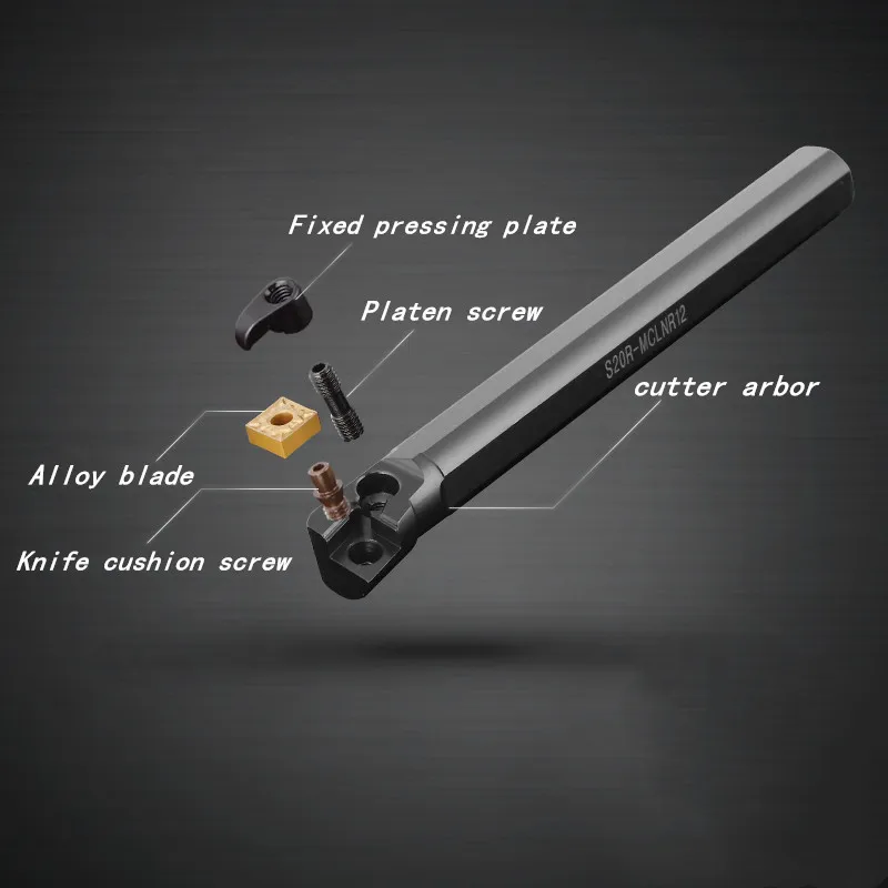 

1PCS S16Q/S20R-MCLNR12/MCLNL12 Turning Tool Holder