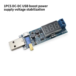 Adjustable Voltage Converter Module with Digital Display & USB Input (1PCS DC - DC USB boost)