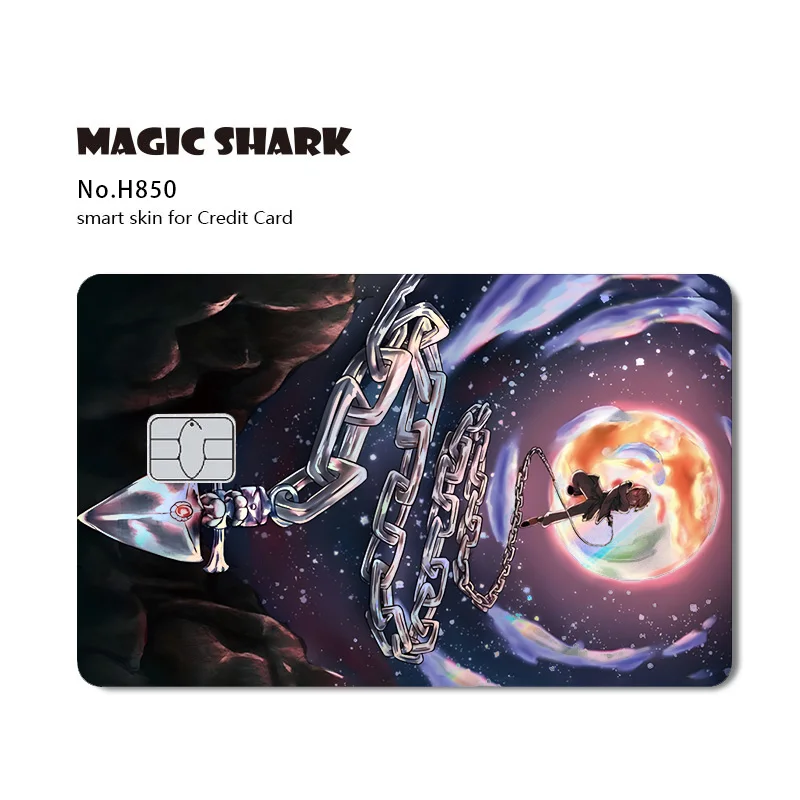 Holographic Anime Hunter X Hunter Card Skin Sticker