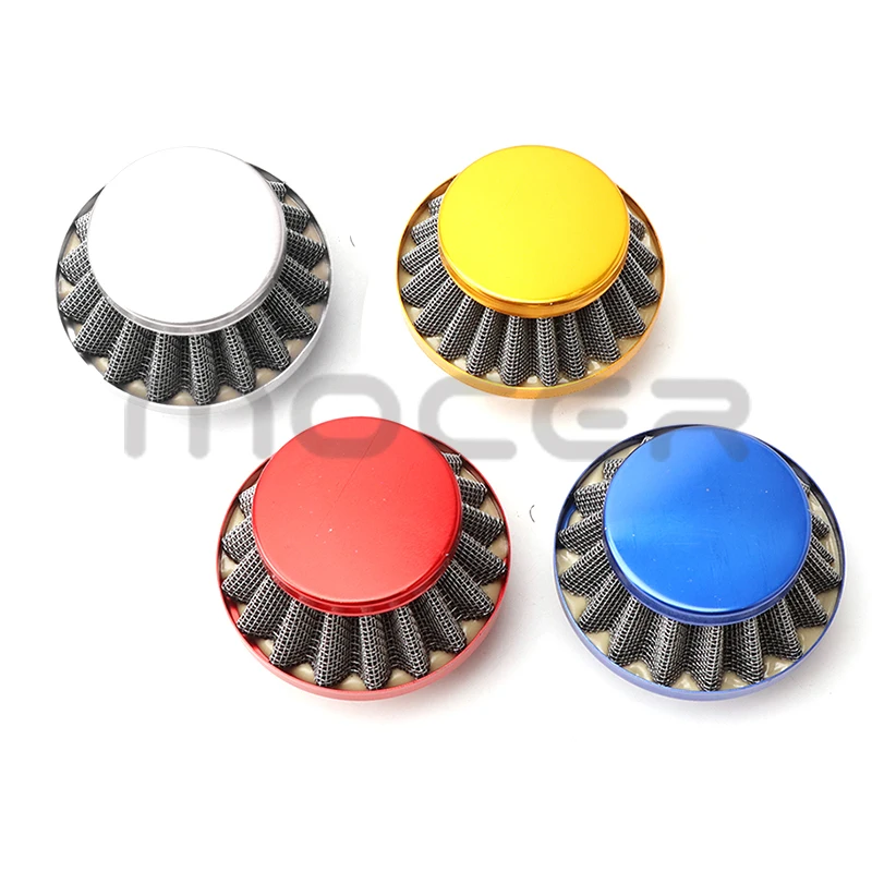 Air Filter Motorcycle Air Filter Motocross Air Filter Air Clearner Filter 35/38/42/44/50/58mm 47cc 49cc 2 Stroke Engine Carburetor Carb Mini Moto Kids Quad ATV Dirt Pocket Bike