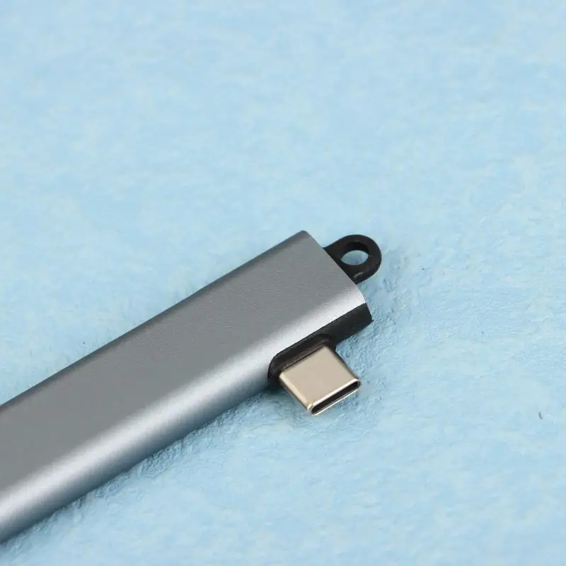 High-Speed 4-Port USB 3.0 Hub with Type C Splitter
