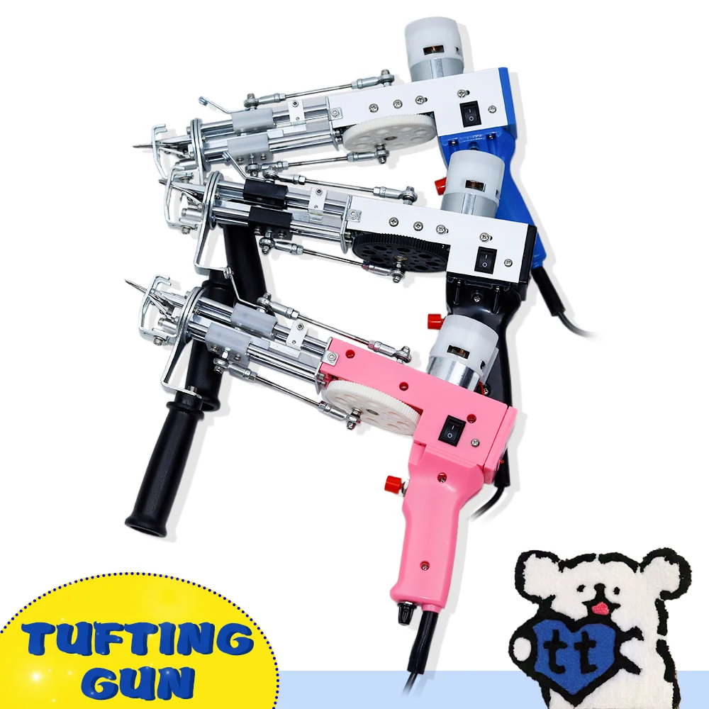 ラグタフティングガンアートカーペット織り電動カーペットタフティング