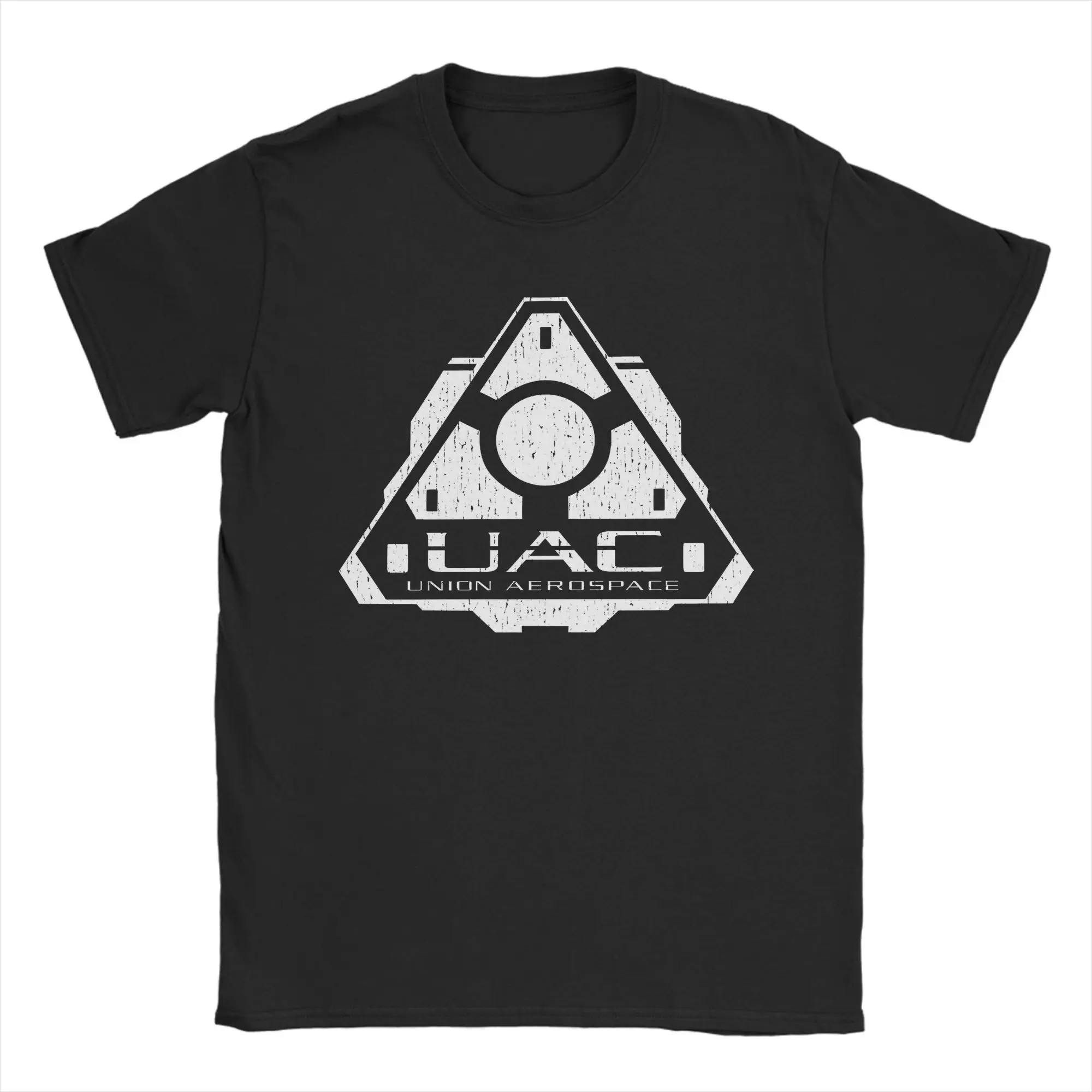 Doom Slayer Men's Dark Ages Funny Cotton Tee - Round Neck Short Sleeve Graphic T-Shirt Gift