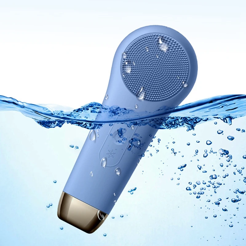 

Facial Cleansing Brush Scrub Brush Rechargeable Facial Electric Silicone Cleansing Brush For Men And Women