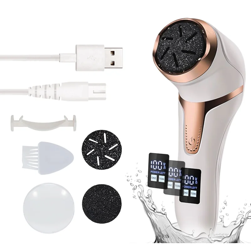 Professional Callus Remover For Electric Foot File 2 Speeds Sandpaper Rechargeable Pedicure Dead Skin Care electric foot grinder electric foot file electric foot callus remover