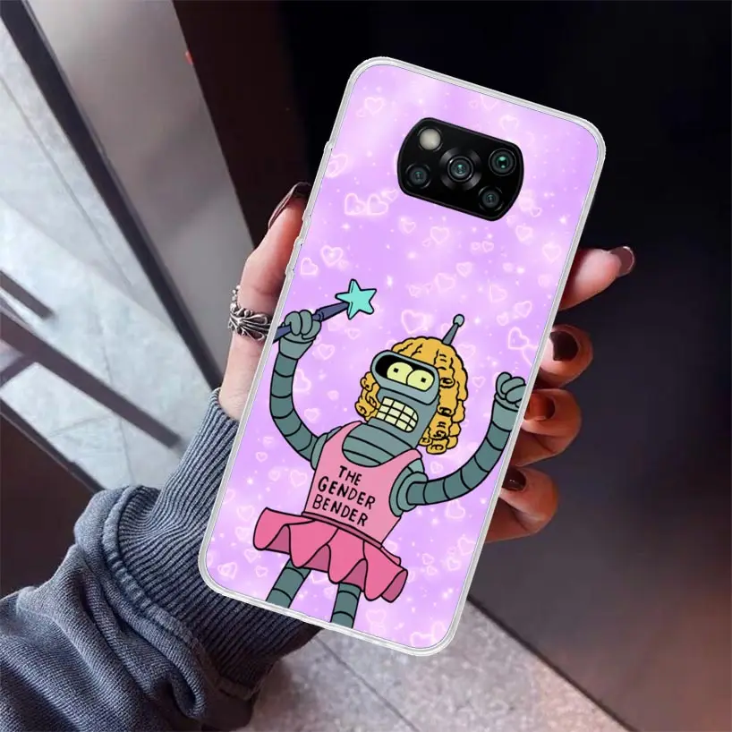 Cartoon Futurama-Themed Phone Case - Colorful & Durable Design