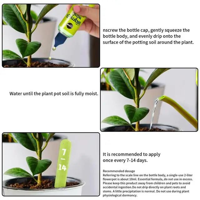 Növény Gyökér Stimulátor 120 Ml Hígító Növényi Műtrágya Nélkül Korszerűsített - Image 2