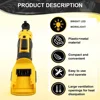 Electric Ratchet Wrench 500N.M  Cordless Driver Impact Removal Screw Nut 3/8" Driver Power Tools for Dewalt 18V-21V Battery 6
