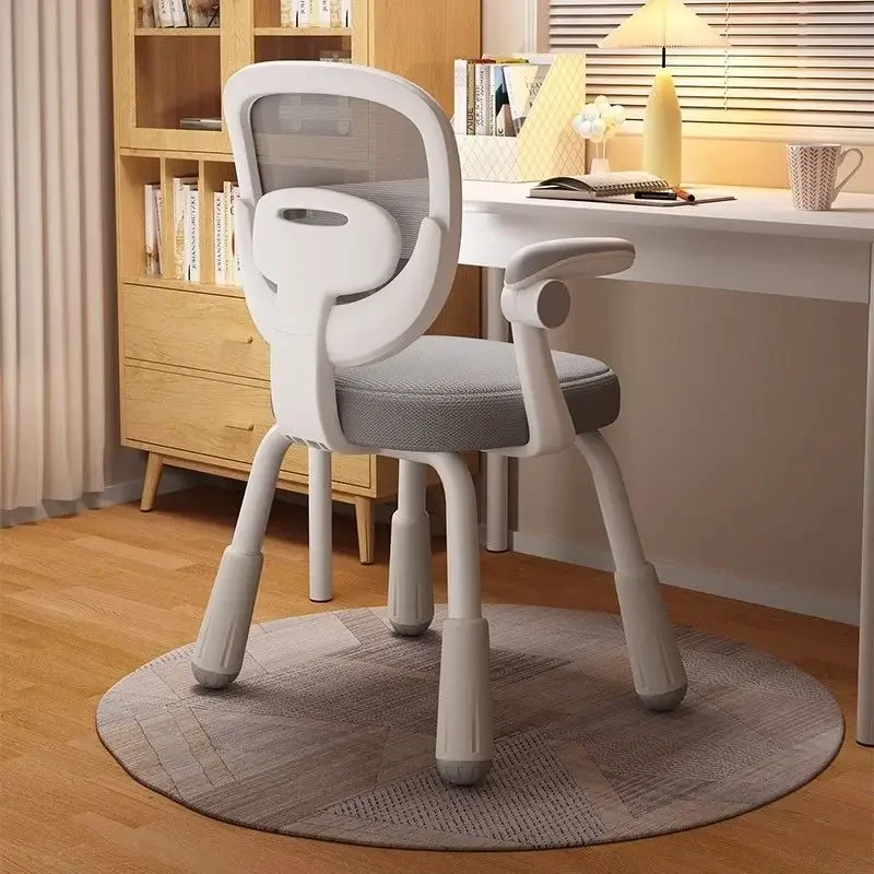 Learning Chair with Adjustable Height, Writing Chair,Correcting Sitting Posture, Backrest Chair,Student Desk Chair Plastic
