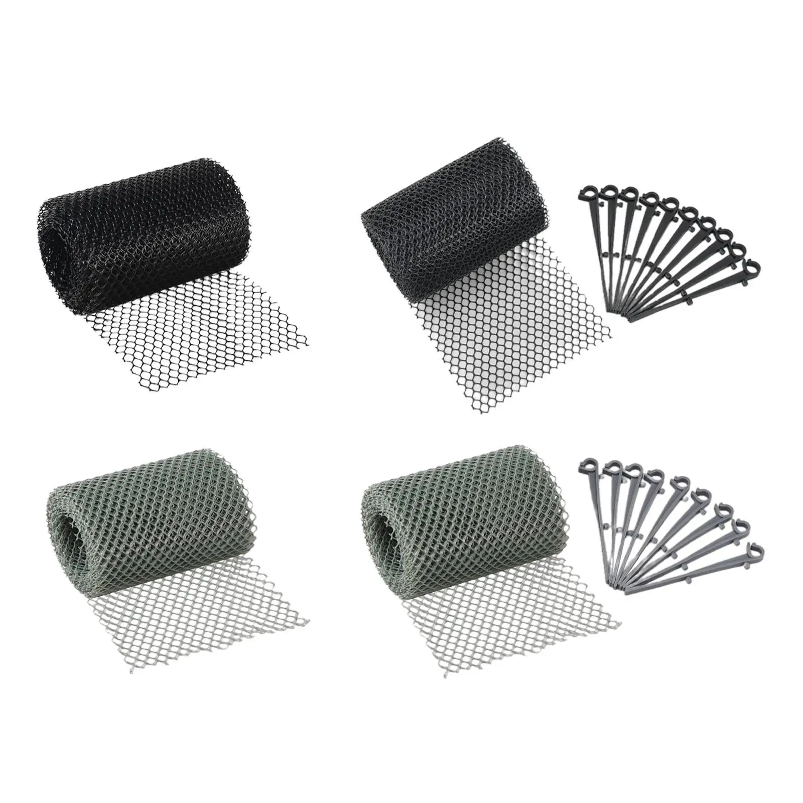Leaf Guard Mesh Gutter Downspout Protectors 6M Practical Accessories Gutter