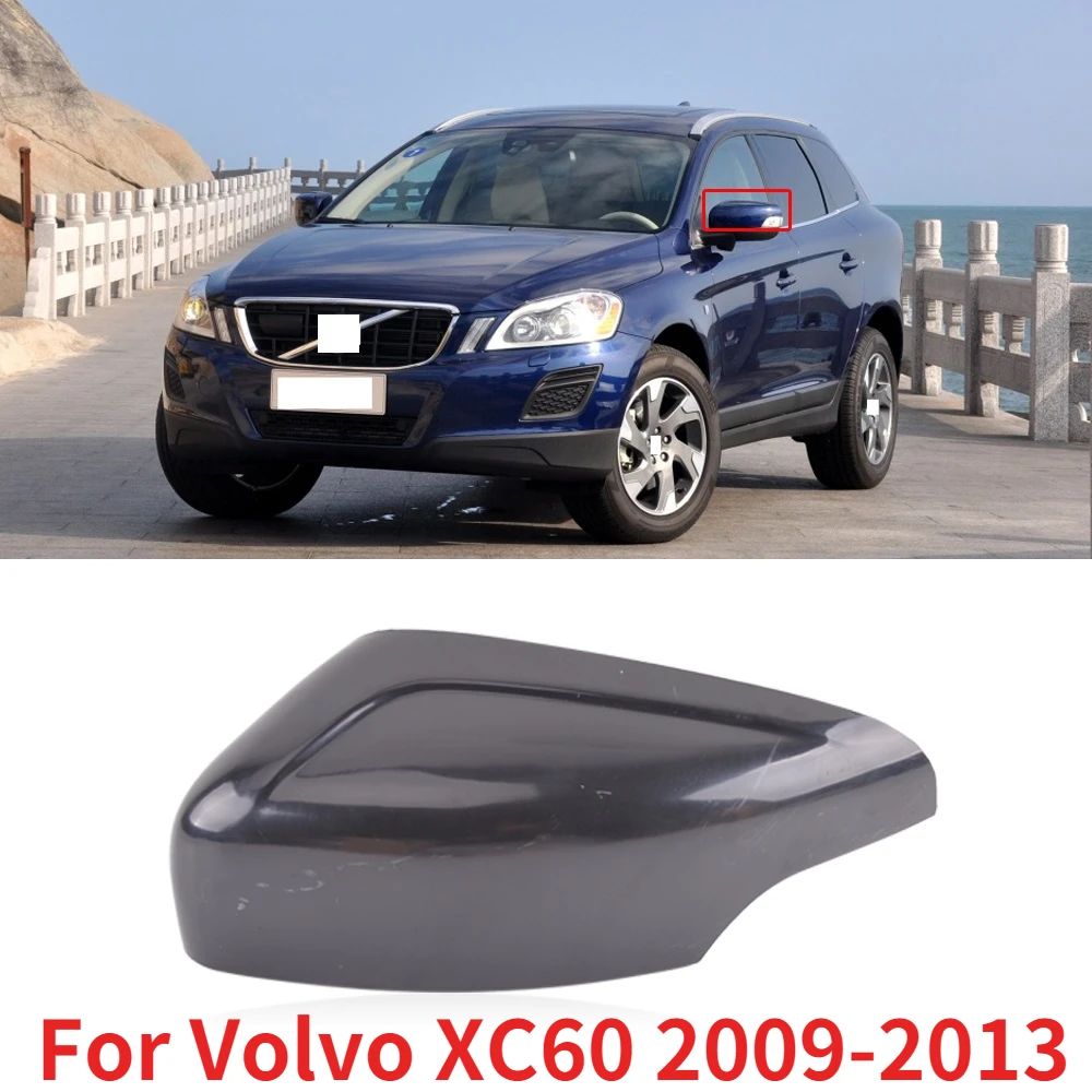 CAPQX For Volvo XC60 2009-2013 Car Accessories Outer Rearview mirror cover side rear view mirror Lid outside cap holder - AliExpress