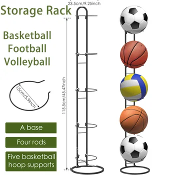 5-Tier Ball Storage Rack 1