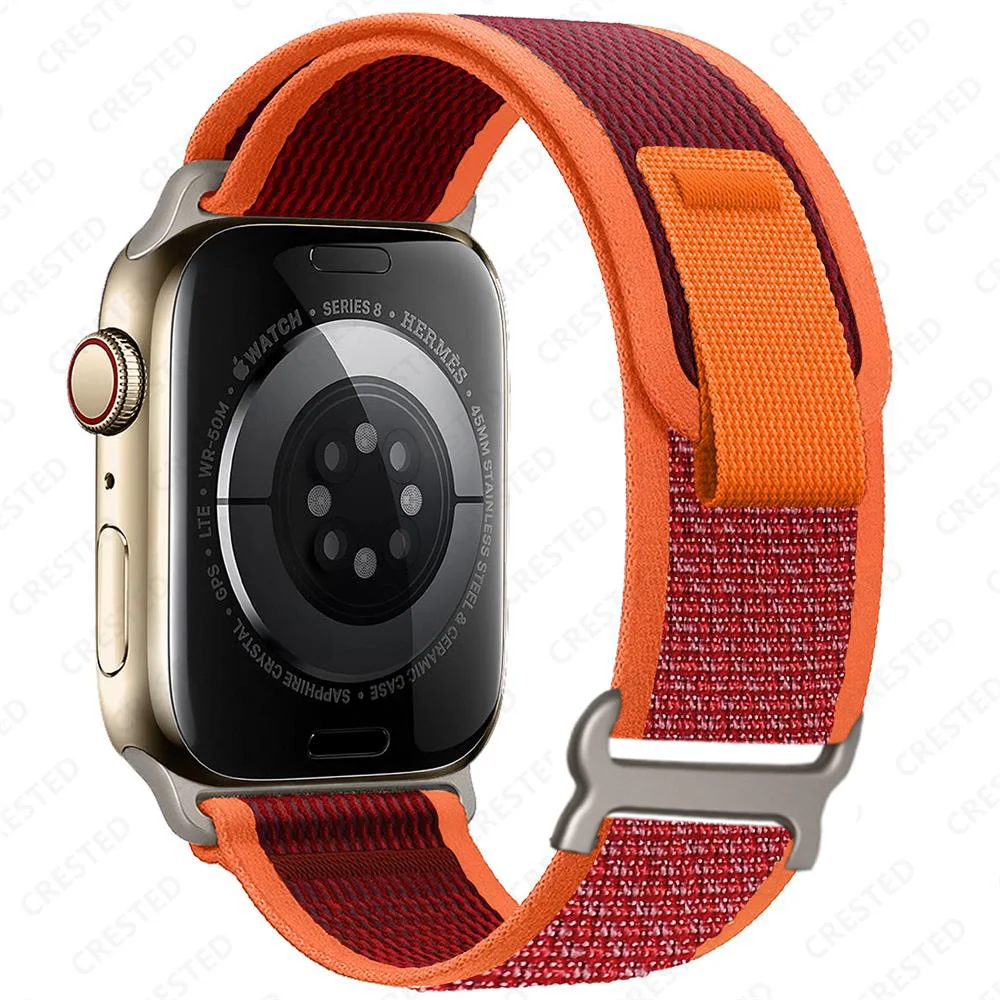 Premium Nylon Trail Strap for Apple Watch Bands – Ultra-Durable and Stylish Bracelet Replacement
